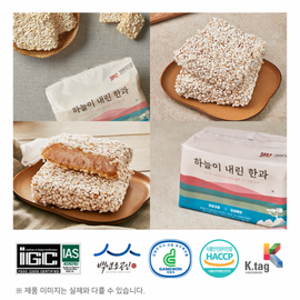 [Kyongdong Hangwa] Glutinous rice Hangwa Set 1kg 2kg 3kg-Korean Traditional Snacks, Coffee Desserts, Healthy Desserts, Natural Ingredients, 100% Handmade-Made in Korea